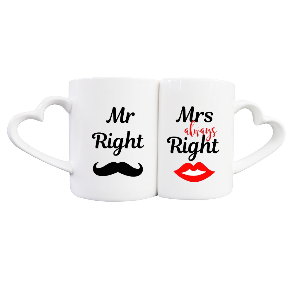 Double mug "Love" for sublimation