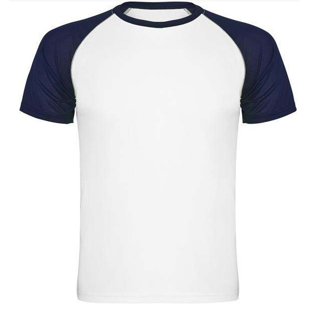 Kids’ sublimation T-shirt with colour sleeves