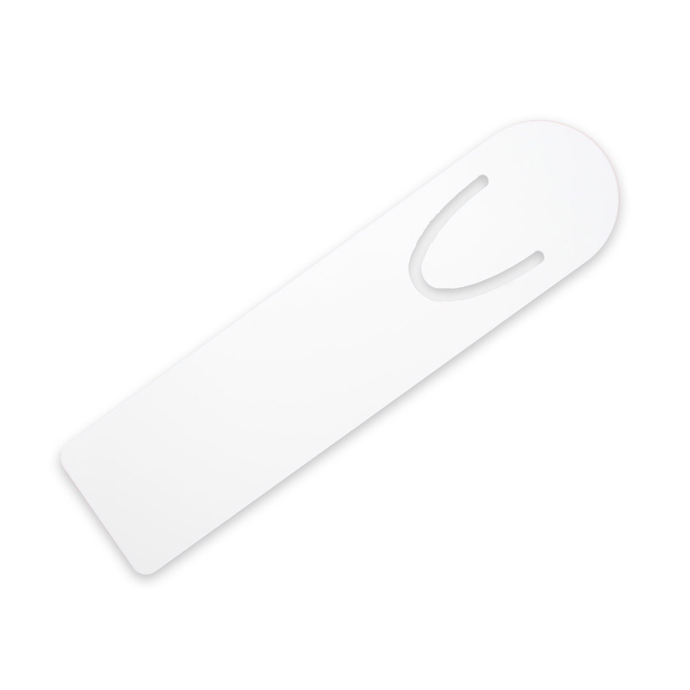 White Bookmark Double Side Sublimation