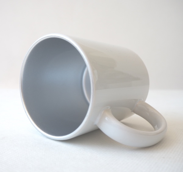 Inside color outside white sublimation mug