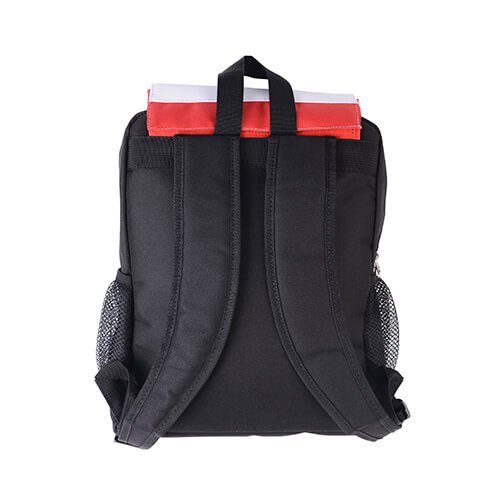 Backpack with white area for sublimation