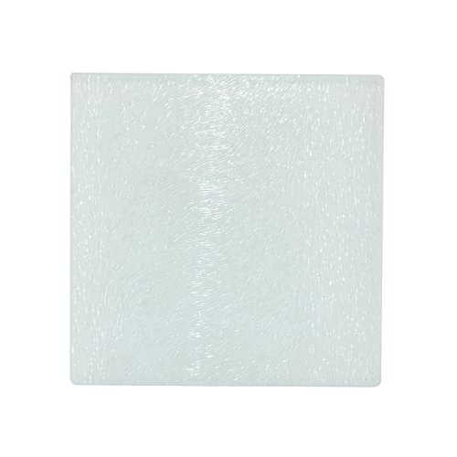 Square textured glass coaster for sublimation