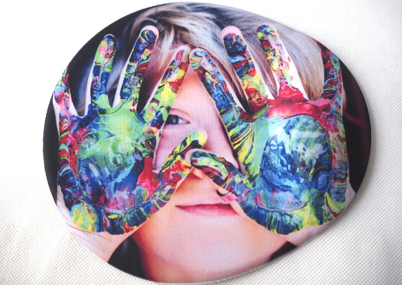 Mouse pad with wrist rest for sublimation - 10 pieces