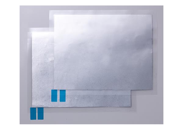 Embossing metal sheets for Brother CM/SDX plotters - silver - 2 pieces