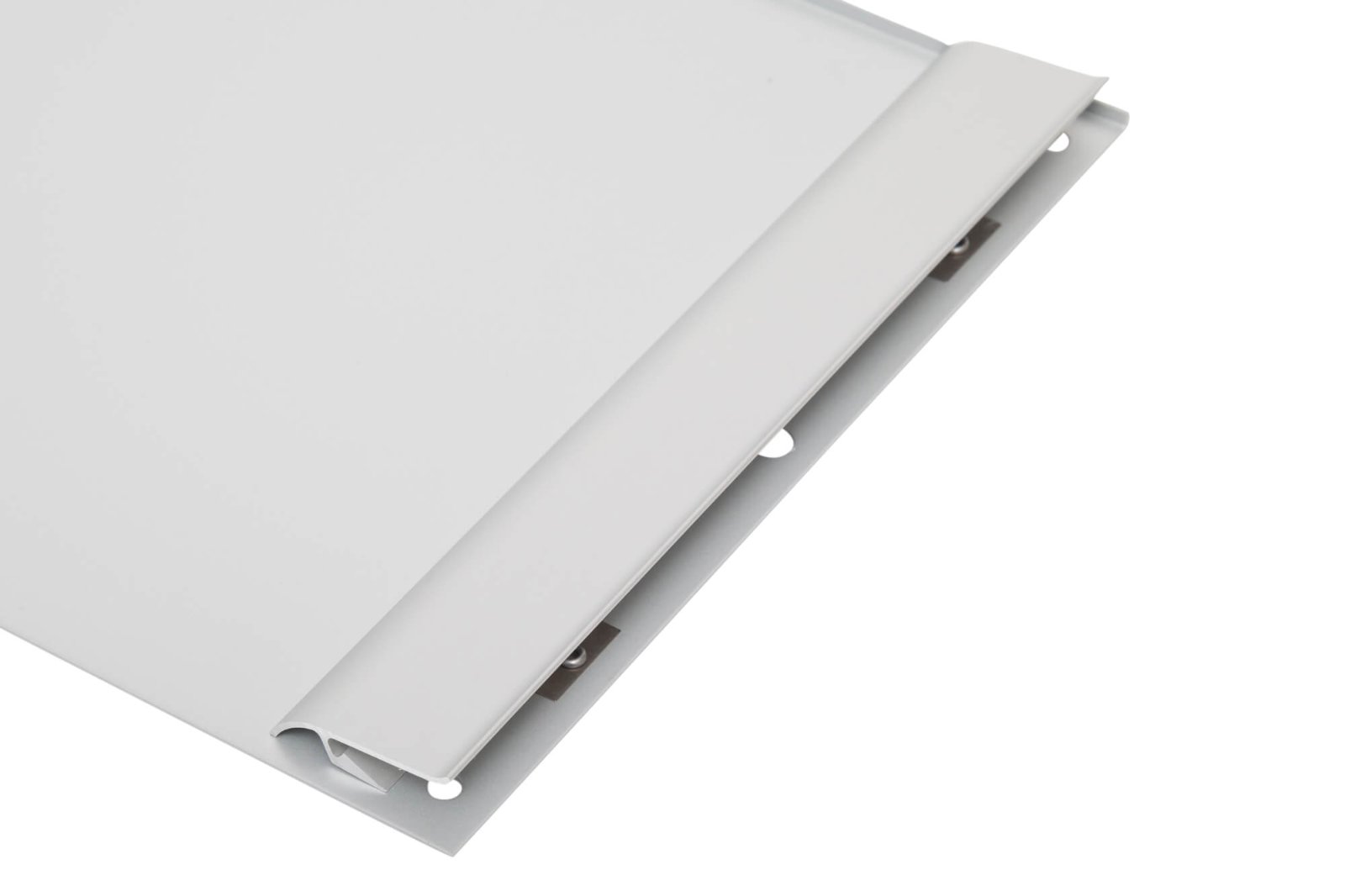 Aluminium clipboard with Stop Edge