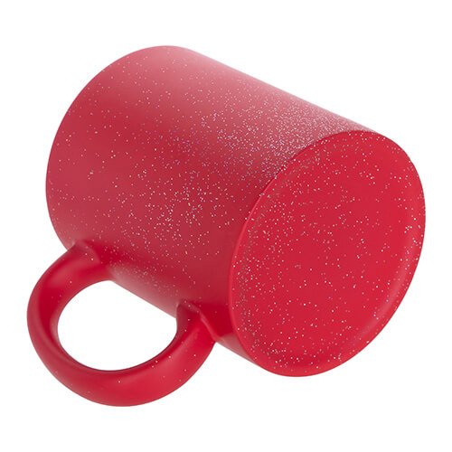 Glitter color changing sublimation and engraving mug