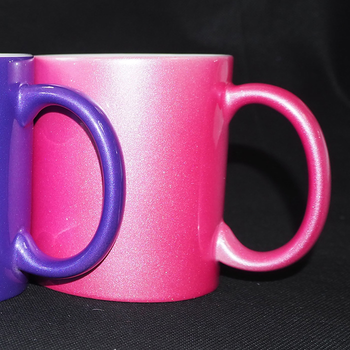 Pearl metallic sublimation mug