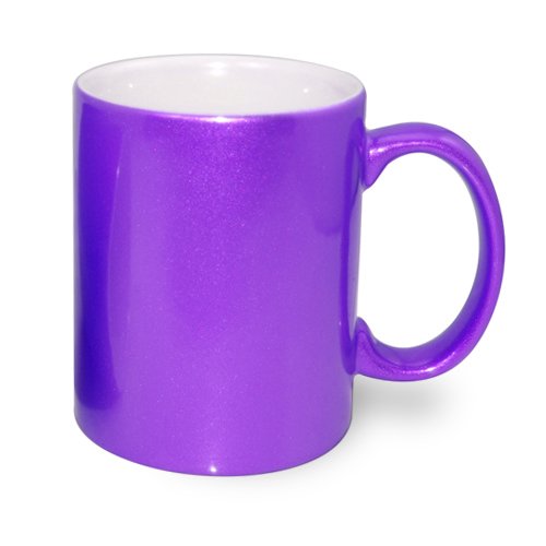 Pearl metallic sublimation mug