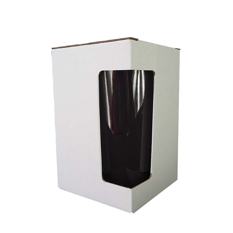 Box with window for big latte mug - 10 pieces