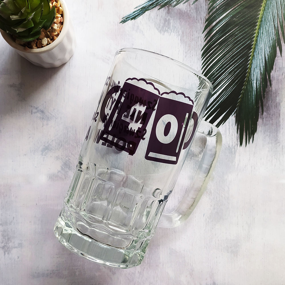 Glass stein for sublimation