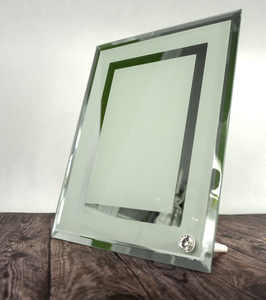 Glass picture frame for sublimation