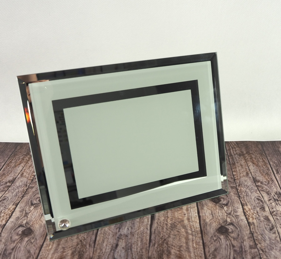 Glass picture frame for sublimation