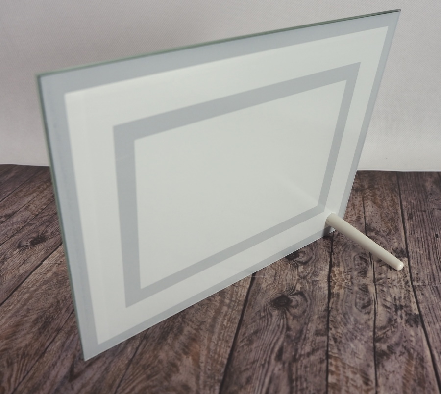 Glass picture frame for sublimation
