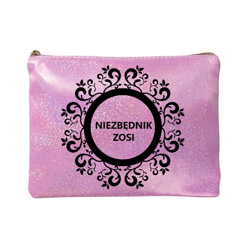 Glitter makeup bag for sublimation