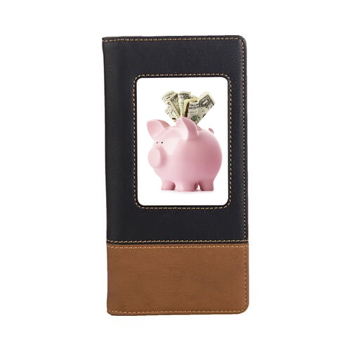 Leather wallet for sublimation