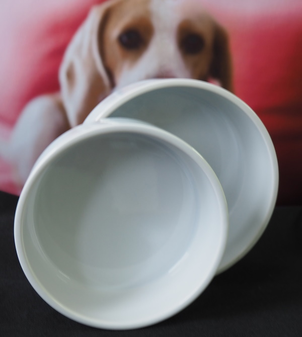 Ceramic bowl for pets for sublimation - small