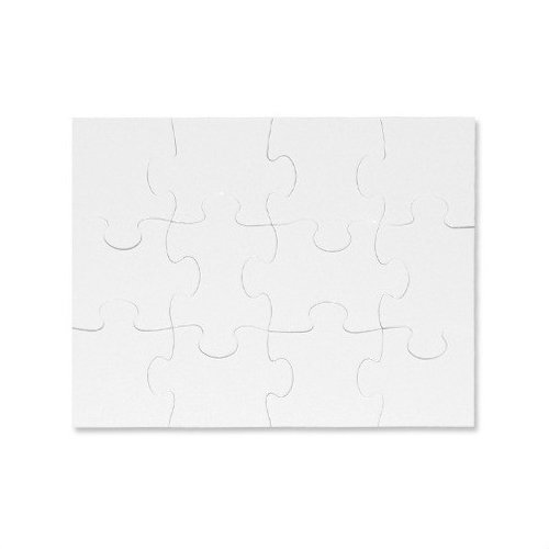 Puzzles for sublimation - 12 elements