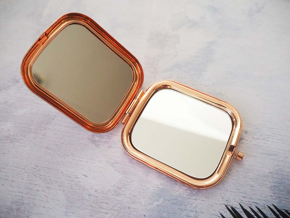 Metal mirror for sublimation - rounded square