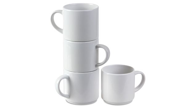 Stackable mug for sublimation