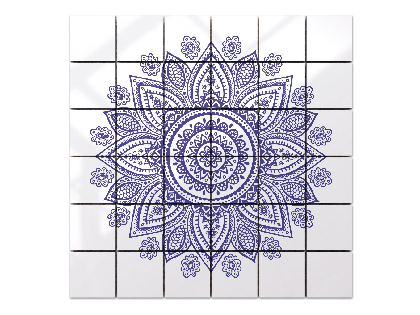 White tile for sublimation 20 x 20 cm - 36 pieces