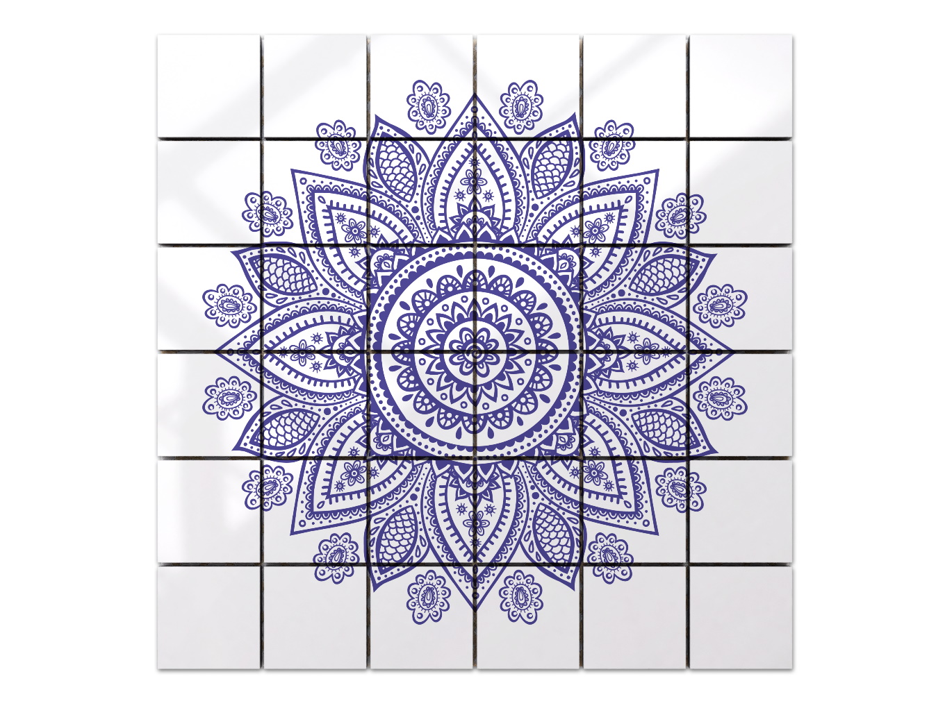 White tile for sublimation 4.8 x 4.8 cm - 100 pieces