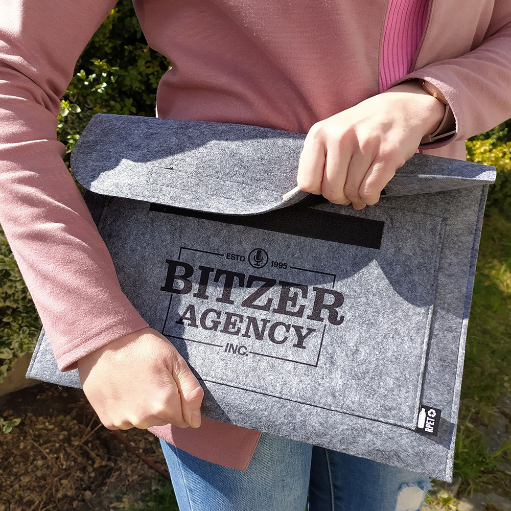 Felt conference folder - case for sublimation