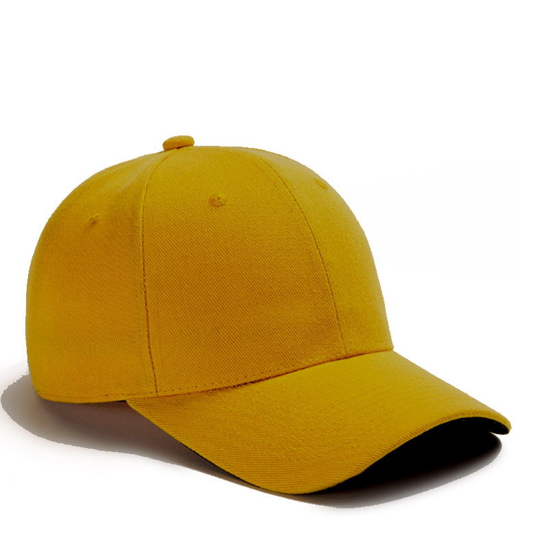 Peaked cap 6-panels velcro closure