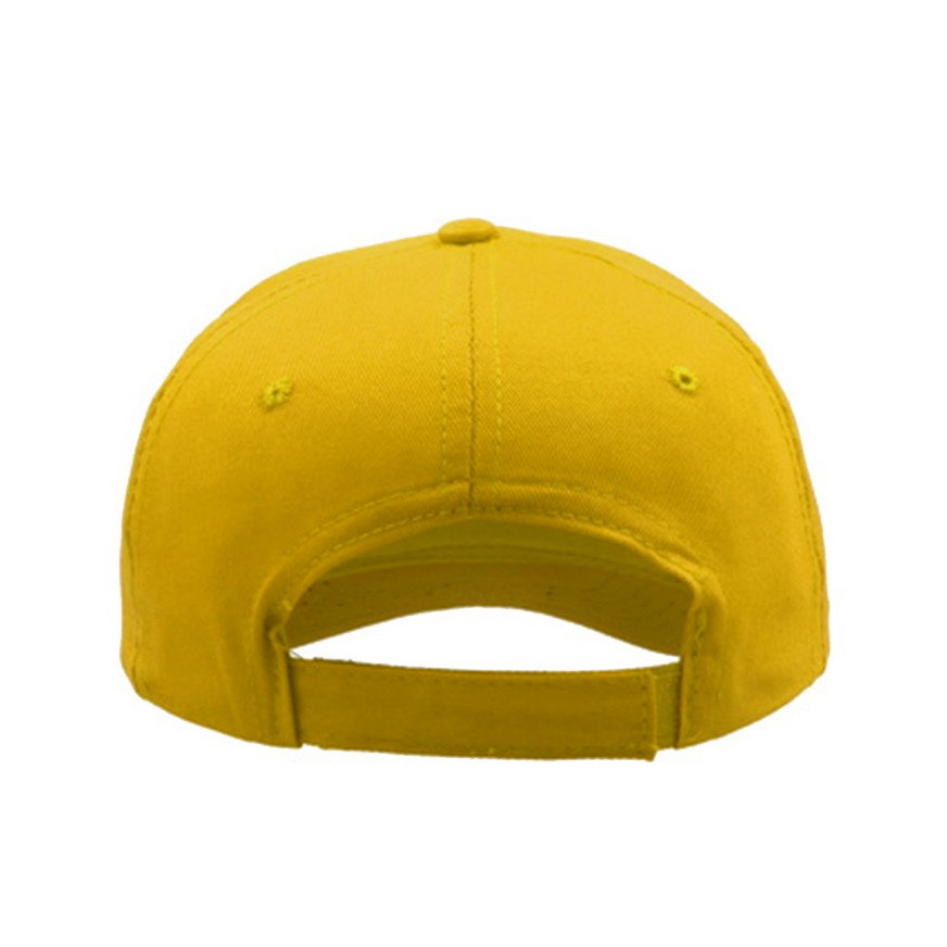 Peaked cap 6-panels velcro closure