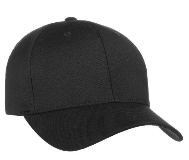 Peaked cap 6-panels velcro closure