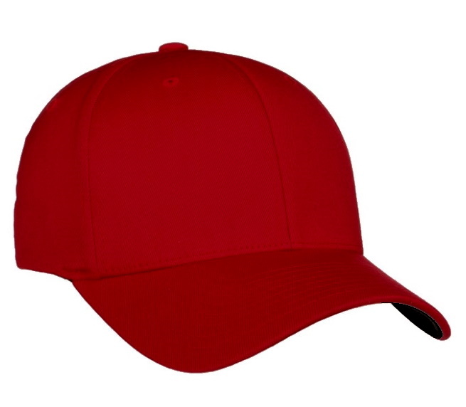 Peaked cap 6-panels velcro closure