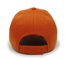 Peaked cap 6-panels velcro closure