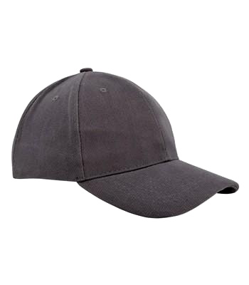 Peaked cap 6-panels velcro closure