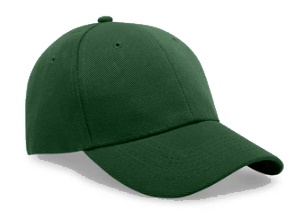 Peaked cap 6-panels velcro closure