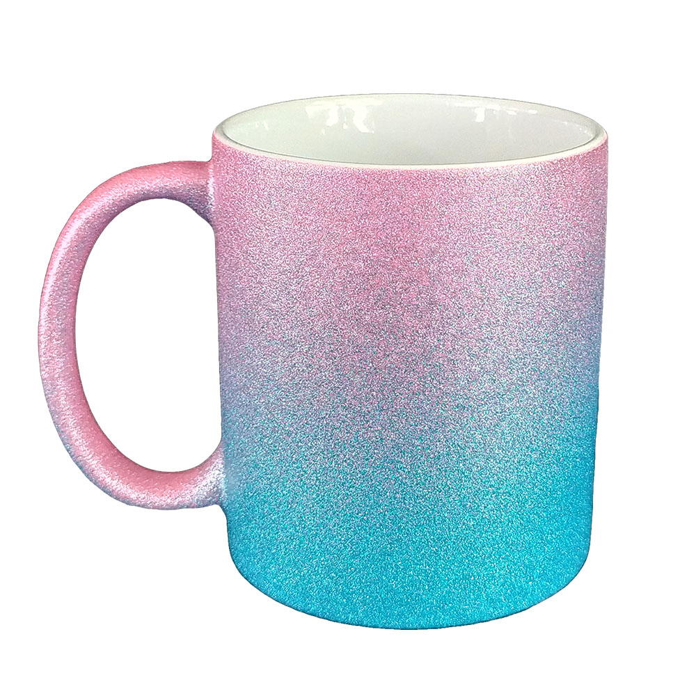Glitter sublimation mug