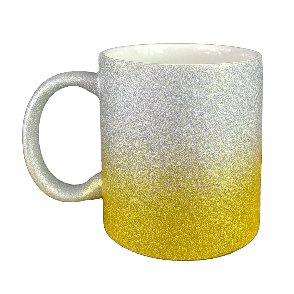 Glitter sublimation mug