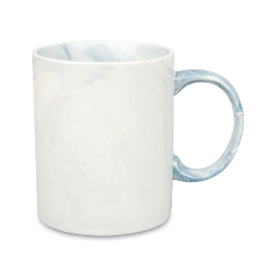 Marble sublimation mug - blue