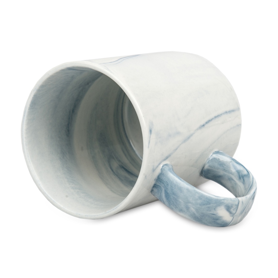 Marble sublimation mug - blue