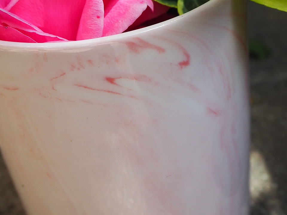 Marble sublimation mug - pink