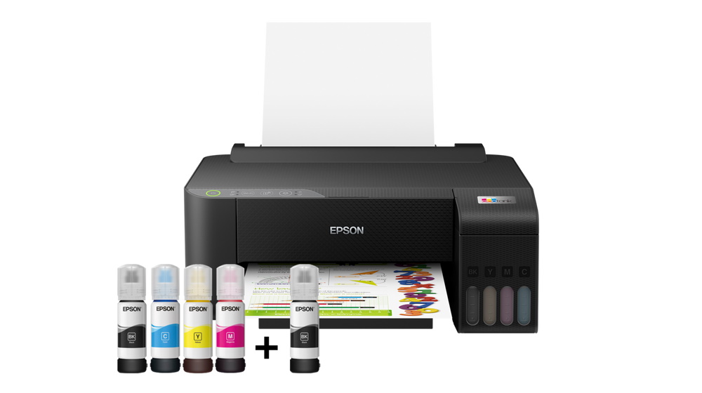 Epson EcoTank L 1250 printer for sublimation in set with additional accessories