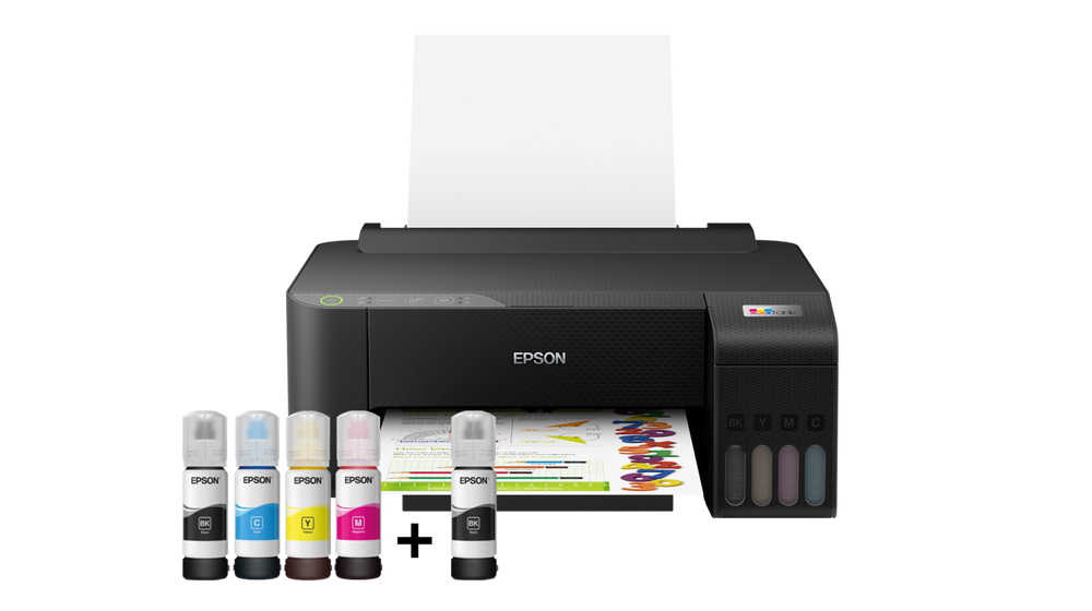 Epson EcoTank L 1270 printer for sublimation in set with additional accessories