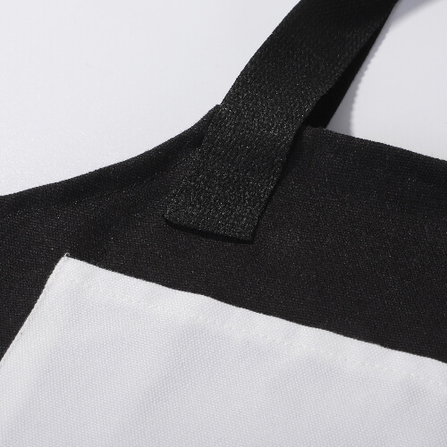 Dog shoulder bag for sublimation - black with patch for sublimation