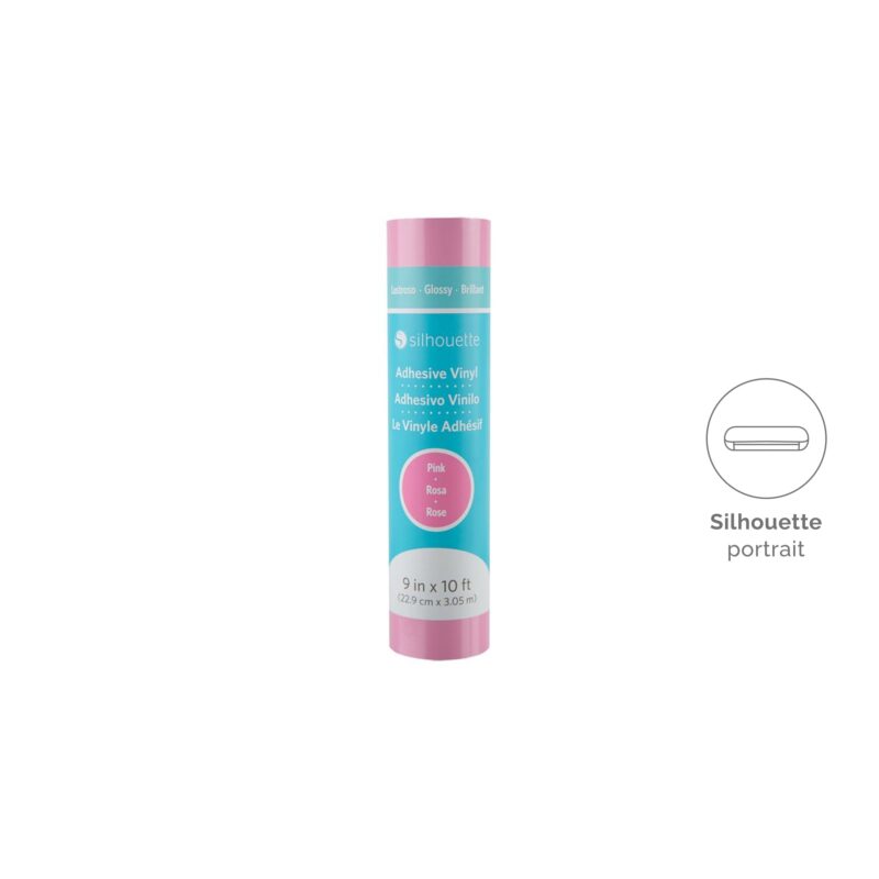 Silhouette adhesive vinyl - 23cm - pink