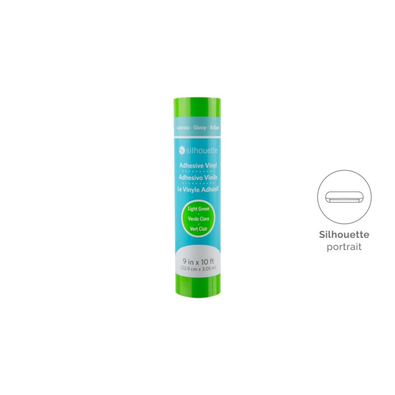 Silhouette adhesive vinyl - 23cm - light green