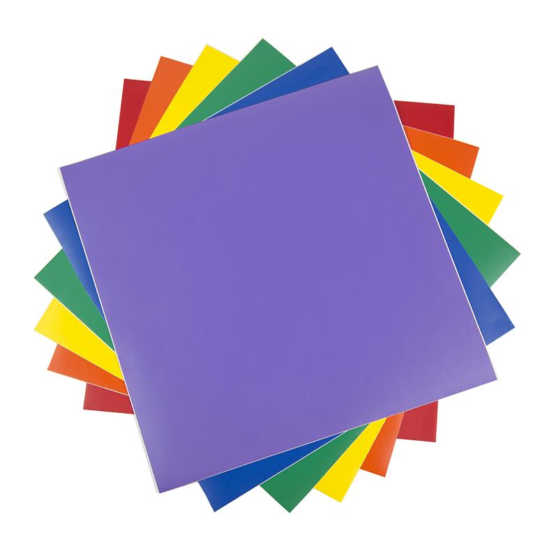 Silhouette adhesive vinyl - 30,5cm - colorful set