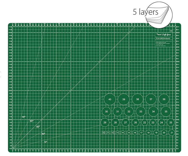 Self-healing cutting mat