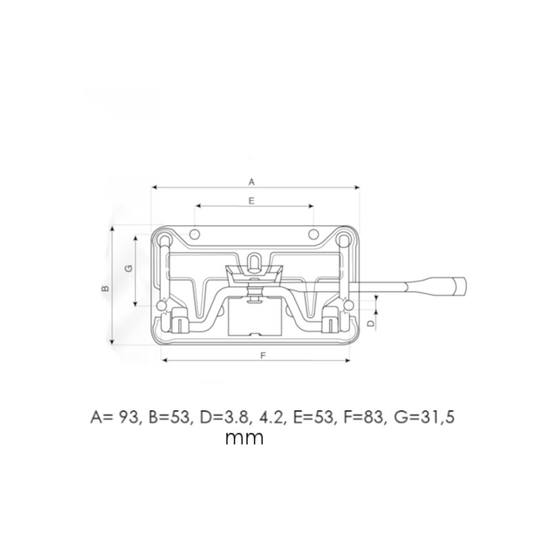 Lever-arch mechanisms used in ring binders