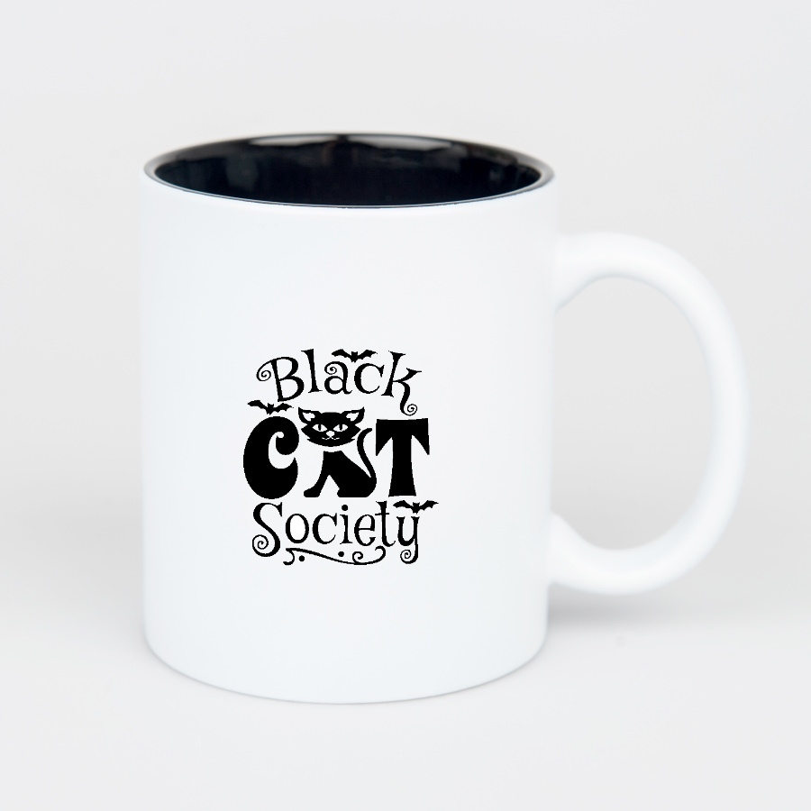 White laser engraving mug - color inside