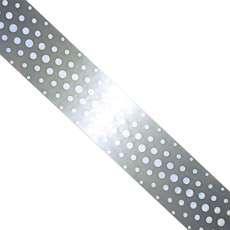 Segmented heat transfer reflective tape - dots
