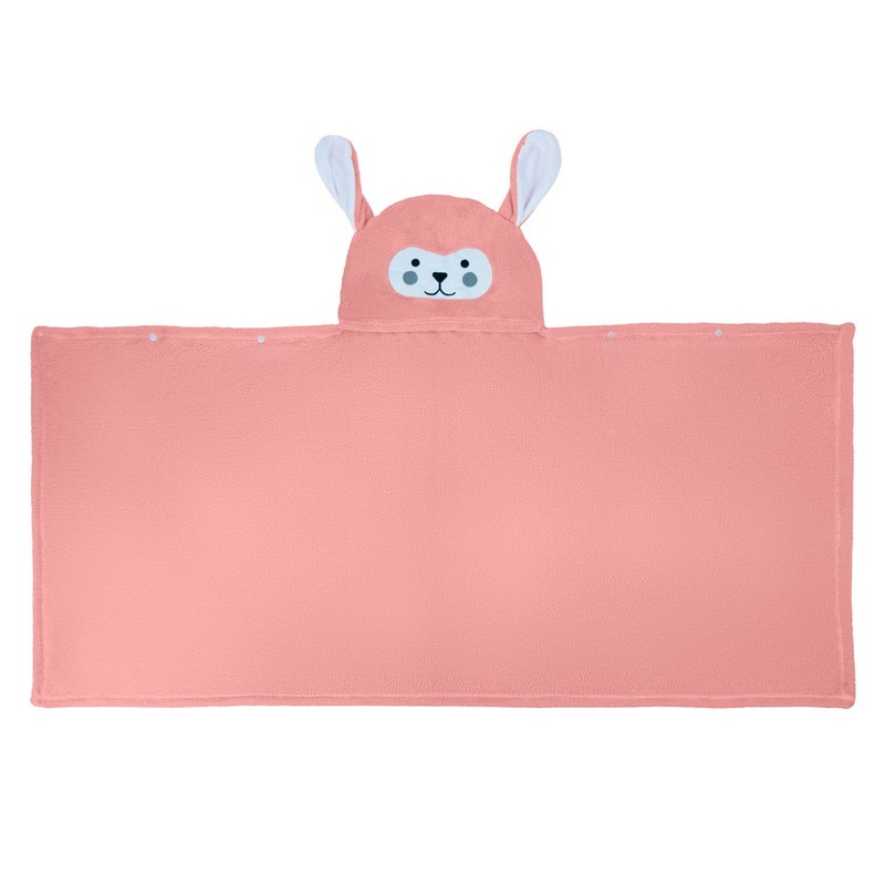 Childrens hooded towel - rabbit