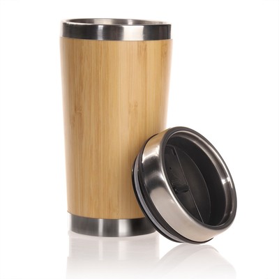 Bamboo thermal mug